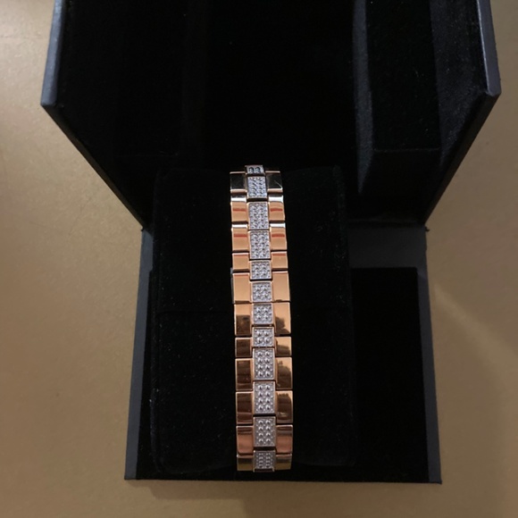 Bulova Rose Gold Tone w Crystal Watch - Picture 6 of 11